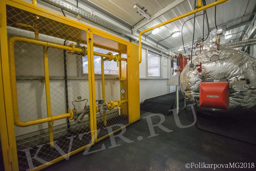 Топливоподача газовой паровой котельной