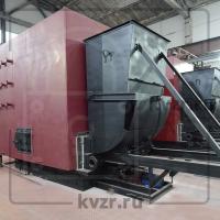 Водогрейный стальной отопительный котел КВ-1,25