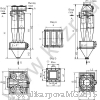 Циклон ЦН 15-400-4СП. Чертеж