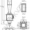 Циклон ЦН 15-800-1УП. Чертеж