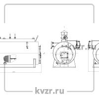 Чертеж твердотопливного парогенератора 700 кг Чертеж твердотопливного парогенератора 700 кг