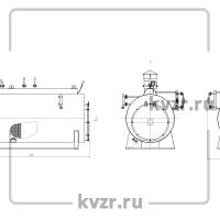 Чертеж парогенератора 700 кг жидкое топливо Чертеж парогенератора 700 кг жидкое топливо