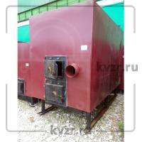 Отгружен котел на дровах 1,0 МВт в д. Большая Бурда Ленинградская область