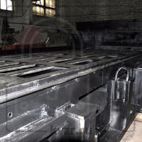 Топка ТЧЗМ. Каркас рамы, транспортер (шнек)