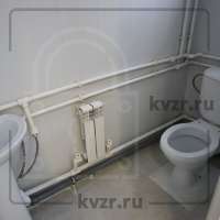 Санузел модульной котельной