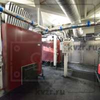 Котлы КВр в модульной котельной 1.8 МВт на твердом топливе