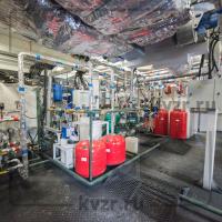 Котельный зал, насосная группа