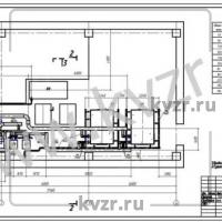 Реконструкция котельной. План трубопровода. Л 4