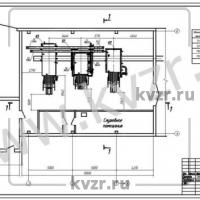 Реконструкция котельной. План трубопровода. Л 4