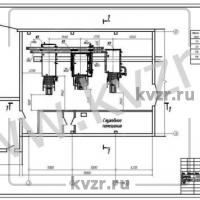 Реконструкция котельной. План трубопровода. Л 4