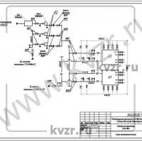 Реконструкция котельной. Схема тепломеханическая. Л 11