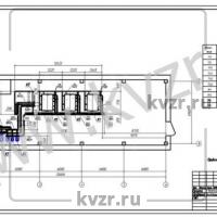 Реконструкция котельной. План трубопровода. Л 4