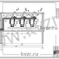 Реконструкция котельной. План трубопровода. Л 4