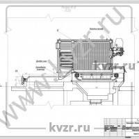 Реконструкция котельной. Разрез 8-8. Л 12