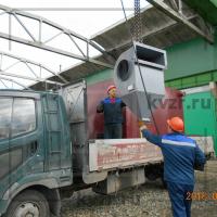 Отгружен Котел водогрейный КВр-1,28 (Алмаз-1,1) в г. Прокопьевск, Кемеровская область