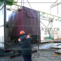 Отгружен водогрейный котел КВр-0,4 в г. Новосибирск