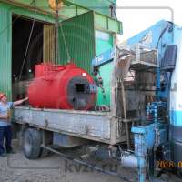 Отгружен паровой котел КП 300 в Усть-Калманку, Алтайский край