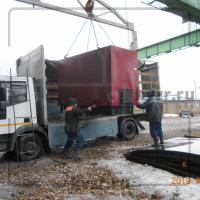 Отгружен водогрейный стальной отопительный котел КВр-1,0 в г. Кемерово